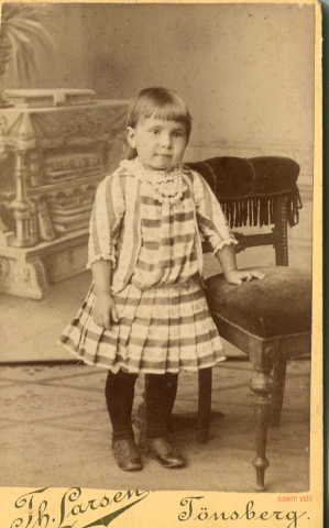 Bilde fra et album - tilhørte Anna Olsen 1. oktober 1899 (2)